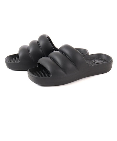 totes トーツ WOMENS MOLDED PUFFY SLIDE with Everywear Technology TS24