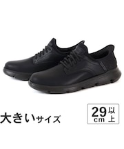 大きいサイズ【29cm 30cm】SKECHERS スケッチャーズ SLIP-INS GARZA GERVIN スリップインズ ガルザ ガービン 205046 BBK ブラック