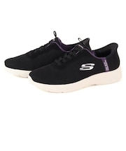 SKECHERS スケッチャーズ SLIP-INS スリップインズ ダイナマイト 2.0 デイリーアドベンチャー 150480 BKPR ブラック/パープル
