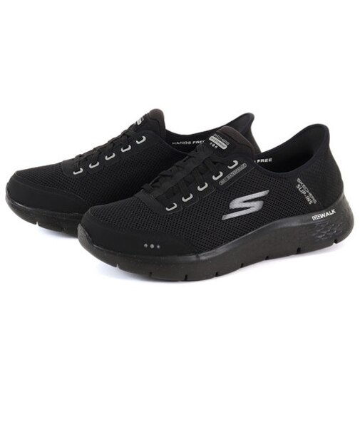 SKECHERS スケッチャーズ SLIP-INS GO WALK FLEX WATERPROOF スリップインズ ゴーウォーク フレックス ウォータープルーフ 216330WW BBK ブラック