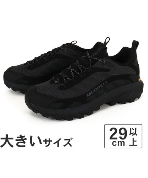 大きいサイズ【29cm 30cm】MERRELL メレル MOAB SPEED 2 GORE-TEX モアブ スピード 2 ゴアテックス J037513 ブラック