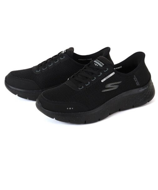 SKECHERS スケッチャーズ SLIP-INS GO WALK FLEX CLEAR CREEK スリップインズ ゴーウォーク フレックス クリア クリーク 124846W BBK ブラック
