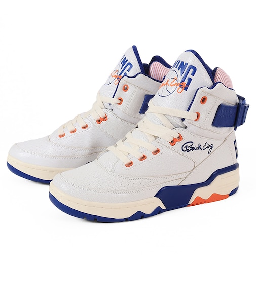 EWING ATHLETICS ユーイング アスレチックス EWING 33 HI OG VINTAGE 1BM02467-132 ホワイト/ロイヤル/オレンジ