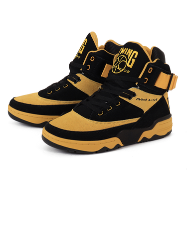 EWING ATHLETICS ユーイング アスレチックス EWING 33 HI OG 1BM02459-045 ブラック/マスタード