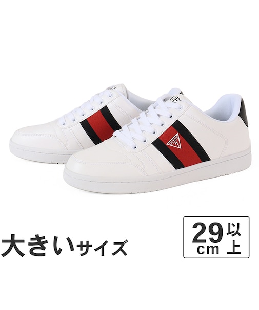 大きいサイズ【29cm 30cm 31cm】GUESS ゲス LAMILO ホワイト