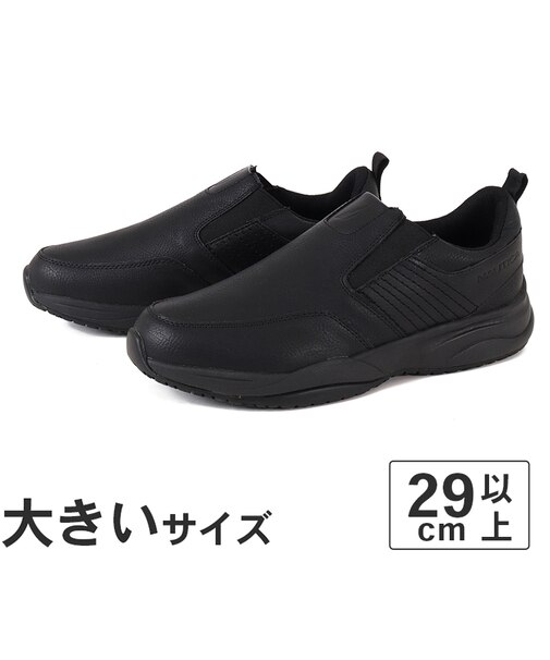大きいサイズ【29cm 30cm 31cm】NAUTICA ノーティカ ORWELL QD3020 ブラック