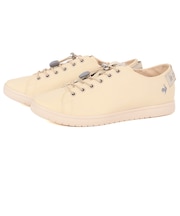 le coq sportif ルコック LA アルマ T+R SM LU5SRS05LZ ベージュ/グレー