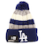 【キッズ・ユースサイズ】NEW ERA ニューエラ ポンポンニット帽 ロサンゼルス ドジャース 60536306 ロイヤル 海外限定 日本未発売