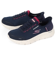 SKECHERS スケッチャーズ SLIP-INS スリップインズ ゴーウォーク フレックス クリア クリーク 124846W NVPK ネイビー/ピンク