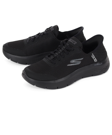 SKECHERS スケッチャーズ SLIP-INS スリップインズ ゴーウォーク フレックス グランド エントリー 124836 BBK WHT MVE
