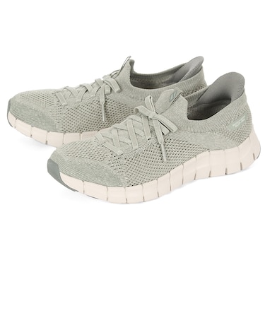 SKECHERS スケッチャーズ SLIP-INS スリップインズ フレックス ステップ ソフト ストロール 104700 BKW SAGE