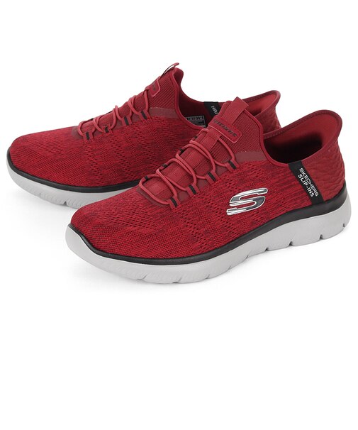 SKECHERS スケッチャーズ SLIP-INS スリップインズ サミッツ キーペース 232469W RDBK レッド/ブラック