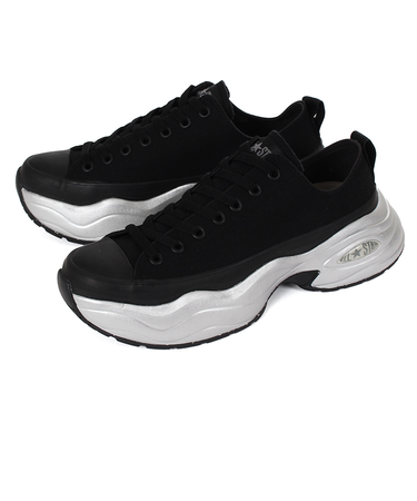 converse コンバース ALL STAR R SURGETRAINER MT OX オールスター アール サージトレーナー MT オックス 31313920 ブラック/シルバー