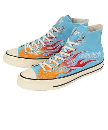 converse コンバース ALL STAR AGED FL HI Hot Wheels オールスター エイジド ＦＬ ハイ ホットウィール 1SE405 31314050 スカイブルー