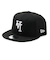 【海外限定 日本未発売】ドジャース キャップ 帽子NEW ERA ニューエラ 9FIFTY Los Angeles Dodgers UPSIDE DOWN ブラック