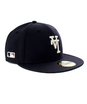【海外限定 日本未発売】ドジャース キャップ 帽子 NEW ERA ニューエラ 59FIFTY Los Angeles Dodgers UPSIDE DOWN ネイビー