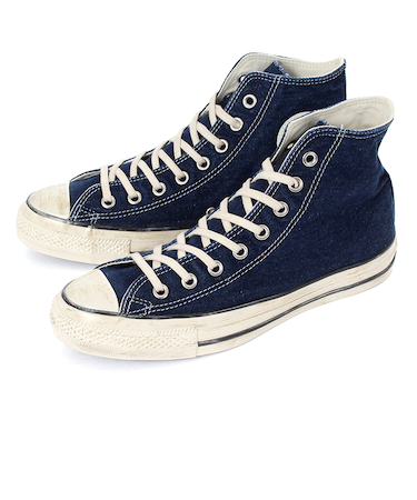 converse コンバース ALL STAR AGED FADEDDENIM AG HI オールスター エイジド フェイデッドデニム AG ハイ 1SE566 31315220 ネイビー