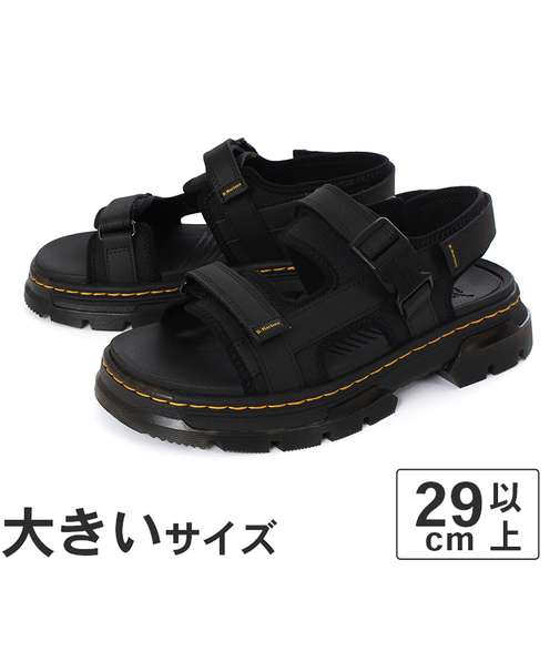 Dr.Martens ドクターマーチン FORSTER フォスター マルチストラップ サンダル 31560001 ブラック