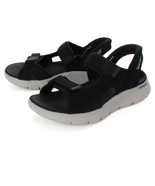 SKECHERS スケッチャーズ SLIP-INS スリップインズ ゴーウォーク フレックス SD イージー エントリー 229210 BKGY ブラック/グレー