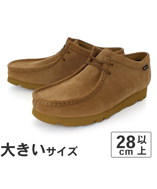 大きいサイズ【28.5cm 29cm】Clarks Originals クラークス オリジナルズ WALLABEE GTX ワラビー ゴアテックス 26177731 オークモスヌバック