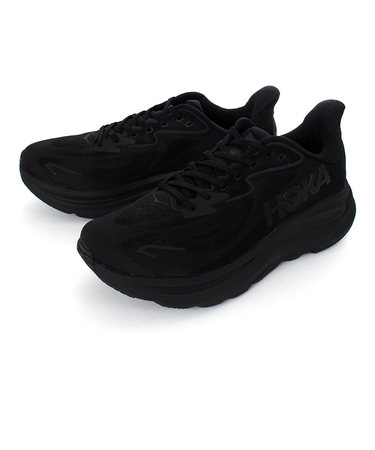 HOKA ONE ONE ホカオネオネ CLIFTON 10 WIDE クリフトン 10 ワイド 1162032-BBLC ブラック/ブラック