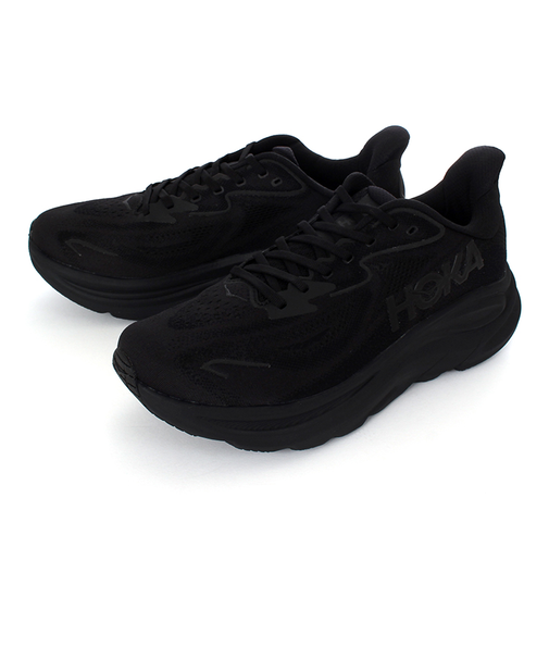 HOKA ONE ONE ホカオネオネ CLIFTON 10 WIDE クリフトン 10 ワイド 1162032-BBLC ブラック/ブラック