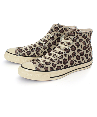 converse コンバース ALL STAR AGED LP HI オールスター　エイジド レパード ハイ 1SE686 31315630 ベージュ