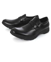 大きいサイズ【28cm 29cm 30cm】Speed walker Run & Walk Biz スピードウォーカー ラン アンド ウォーク ビズ メンズ 走れるビジネスシューズ ローファー RW-7603 ブラック