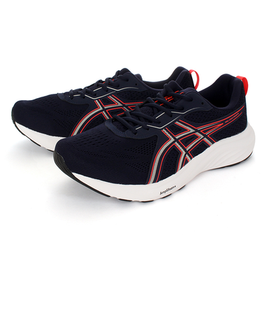ASICS アシックス GEL-CONTEND 9 ゲルコンテンド 9 1011B882-406 ミッドナイト/フラッシュレッド