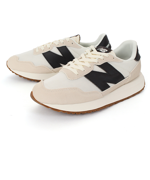Newbalance ニューバランス MS237WB オフホワイト/ブラック｜ネクスト