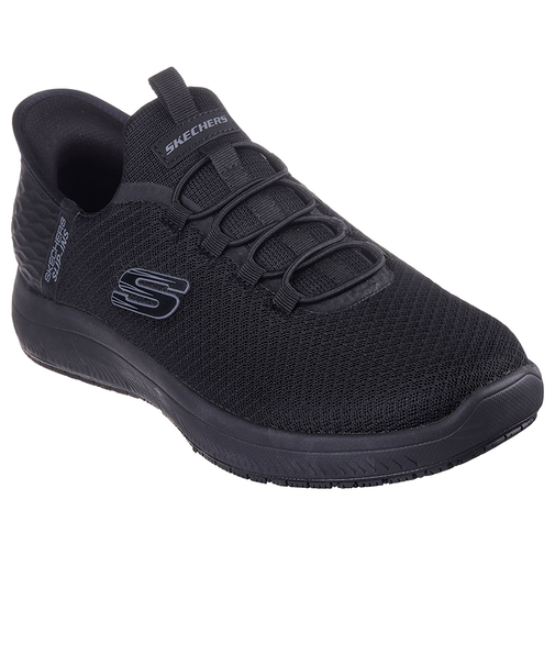 SKECHERS スケッチャーズ SLIP-INS スリップインズ ワーク サミッツ コルシン 200205W BBK ブラック