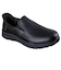 SKECHERS スケッチャーズ SLIP-INS スリップインズ ワーク ナンパ ブロクスティン 200304 BLK ブラック