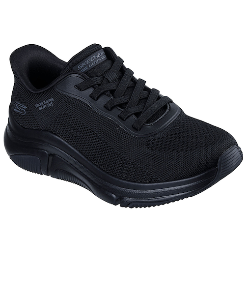 SKECHERS スケッチャーズ SLIP-INS スリップインズ ボブス スポート スパロー フレックス トゥー ユー 117587 BBK ブラック