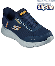 SKECHERS スケッチャーズ SLIP-INS スリップインズ ゴーウォーク フレックス ウォータープルーフ 216330WW NVY ネイビー