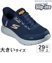 大きいサイズ【29cm 30cm】SKECHERS スケッチャーズ SLIP-INS スリップインズ ゴーウォーク フレックス ウォータープルーフ 216330WW NVY ネイビー