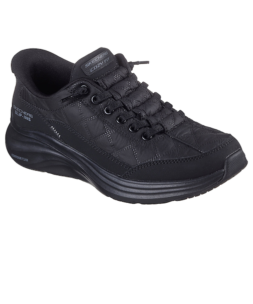 SKECHERS スケッチャーズ SLIP-INS スリップインズ コンツアーフォーム コージーフィット 150404 BBK ブラック