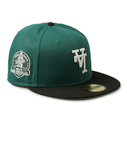 【海外限定 日本未発売】ドジャース キャップ 帽子 NEW ERA ニューエラ 59FIFTY Los Angeles Dodgers UPSIDE DOWN グリーン/ホワイト