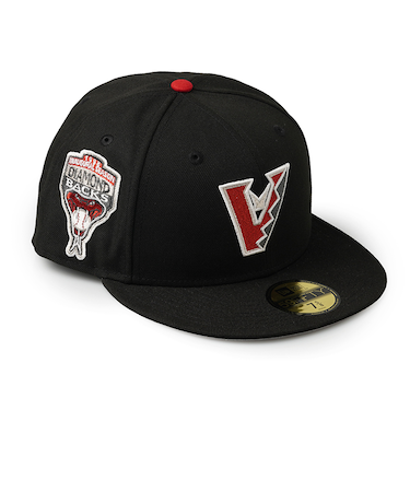 【海外限定 日本未発売】アリゾナ ダイヤモンドバックス キャップ 帽子 NEW ERA ニューエラ アップサイドダウン 59FIFTY