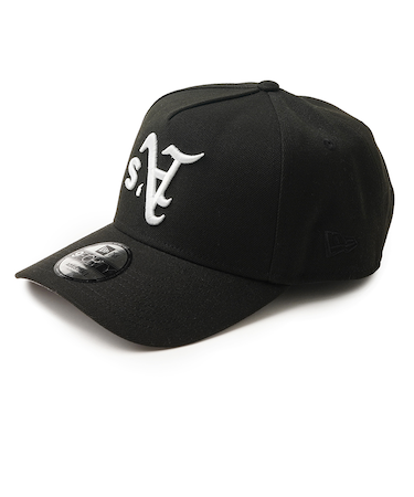 【海外限定 日本未発売】アスレチックス キャップ 帽子 NEW ERA ニューエラ アップサイドダウン 9FORTY A-Frame