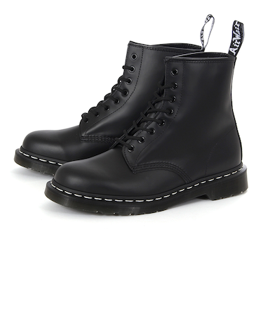 Dr.Martens ドクターマーチン 1460 8EYE BOOT 1460 8ホールブーツ ホワイトステッチ 24758001 ブラック