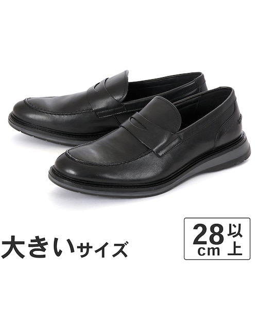 大きいサイズ【28.5cm】Clarks クラークス CHANTRY PENNY チャントリーペニー 26157983 ブラック