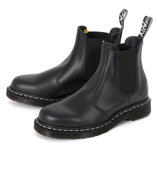 Dr.Martens ドクターマーチン 2976 WS 2976 ホワイトステッチ チェルシーブーツ 26257001 ブラック
