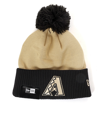 【海外限定 日本未発売】ポンポンニット アリゾナ ダイヤモンドバックスNEW ERA ニューエラ トープ