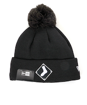 【海外限定 日本未発売】ポンポンニット シカゴ ホワイトソックスNEW ERA ニューエラ ブラック