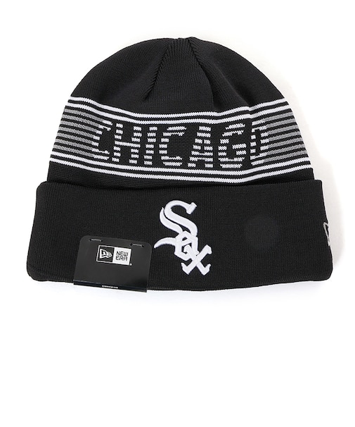 【海外限定 日本未発売】ニット帽 シカゴ ホワイトソックスNEW ERA ニューエラ ブラック