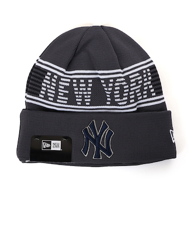 【海外限定 日本未発売】ニット帽 ニューヨーク ヤンキースNEW ERA ニューエラ グレー
