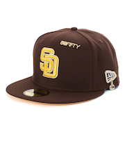 【海外限定 日本未発売】サンディエゴ パドレス キャップ 帽子NEW ERA ニューエラ 59FIFTY Day 2025 ブラウン