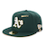 【海外限定 日本未発売】オークランド アスレチックス キャップ 帽子NEW ERA ニューエラ 59FIFTY Day 2025 グリーン