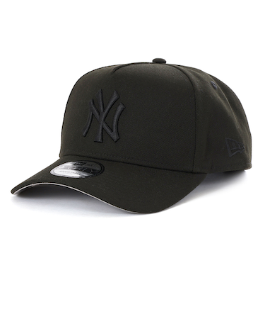 【海外限定 日本未発売】ニューヨーク ヤンキース キャップ 帽子NEW ERA ニューエラ 9FORTY A-Frame ブラック/ブラック