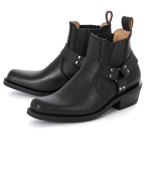 DIAMOND STREET ダイヤモンドストリート メンズ リングブーツ DS-307 ブラック